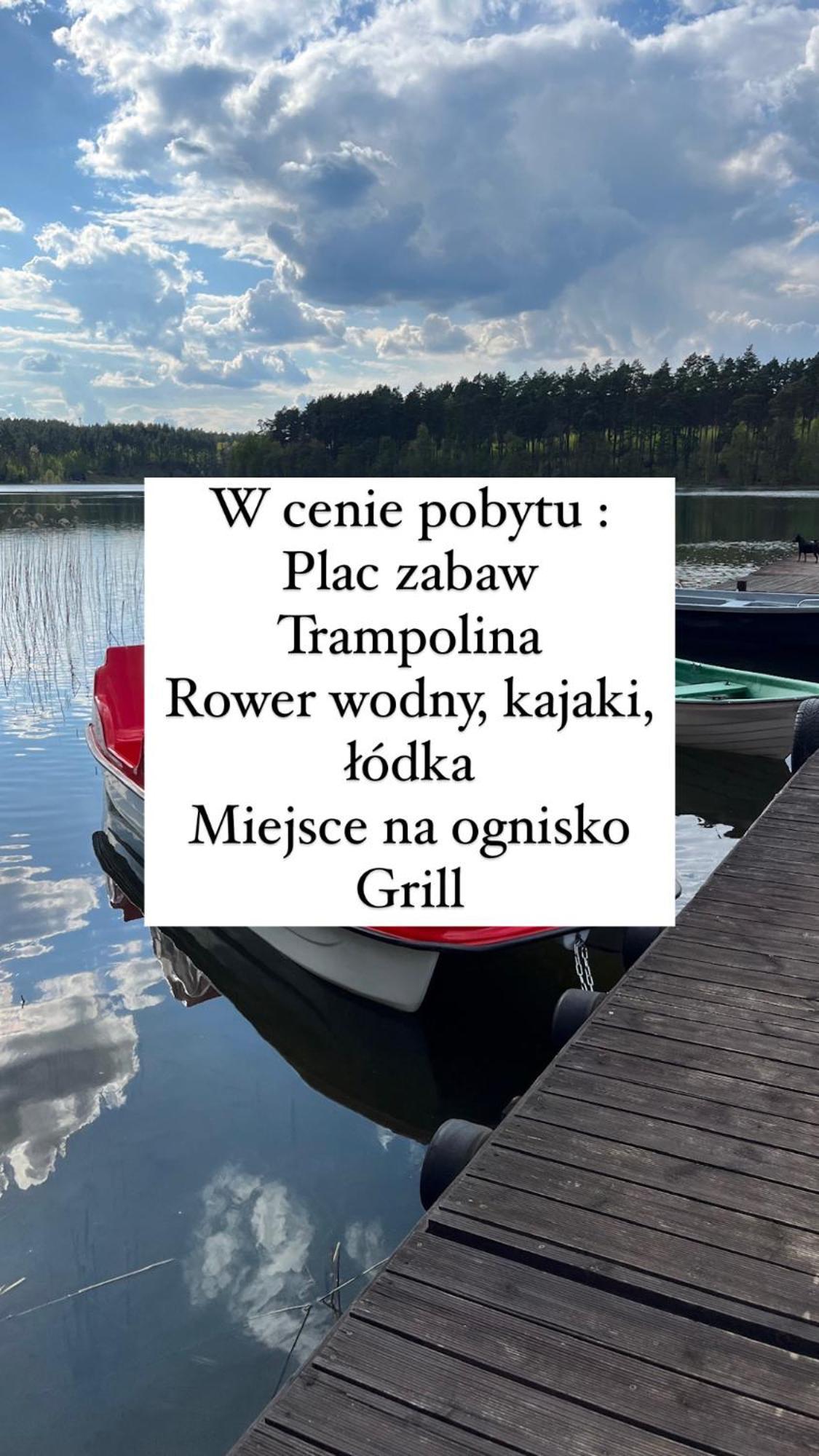 Domki Letniskowe Nad Jeziorem Kazub Cieciorka Eksteriør billede